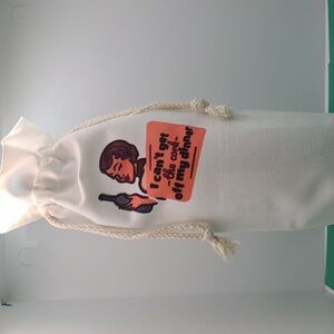 "Can't Get Cork off Dinner" Wine - Liquor Wine Bag NWT